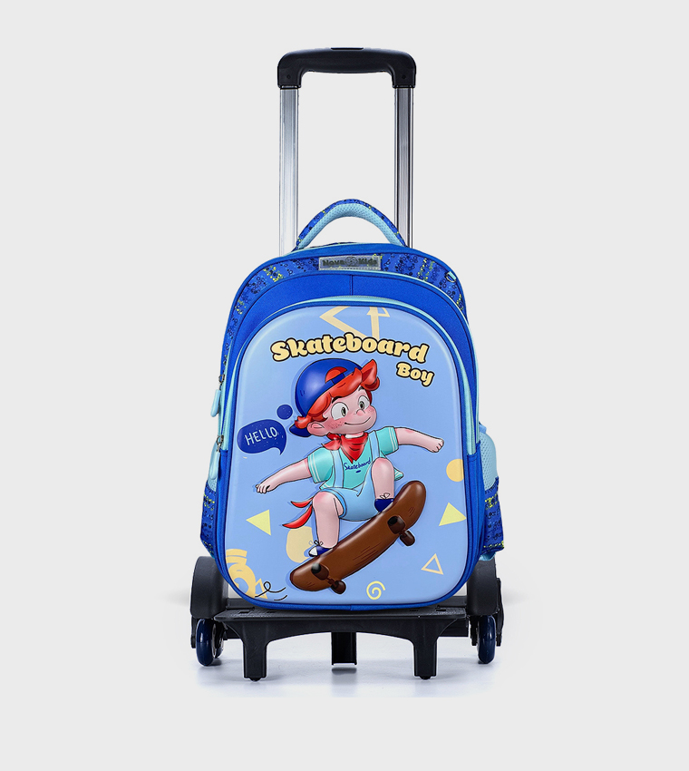 3D Printed 16.5" Trolley School Bag - Skater