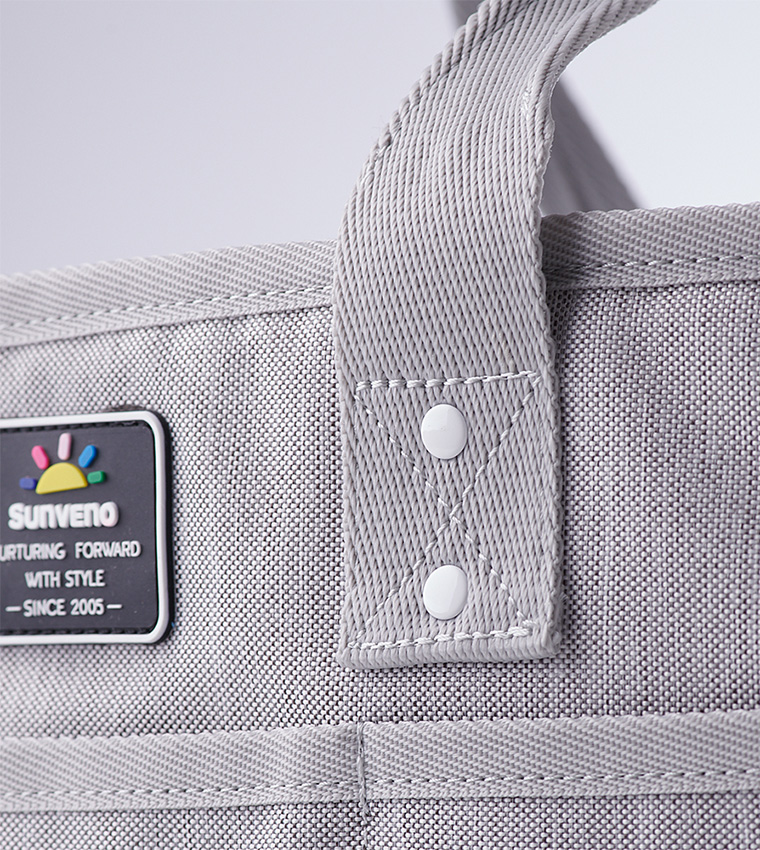 Diaper Bag With USB + Diaper Caddy