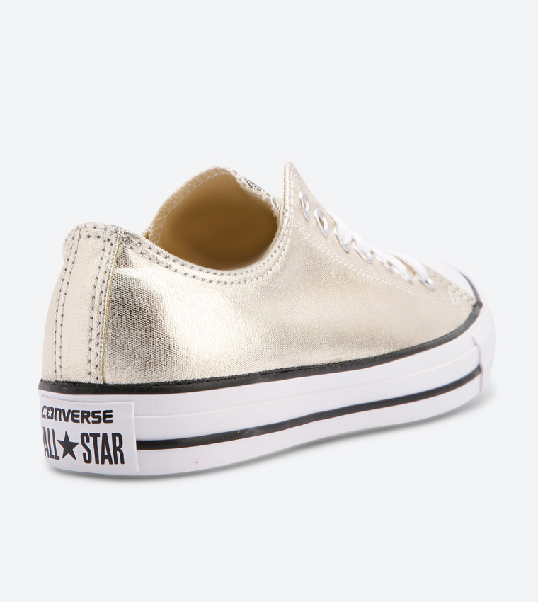 Buy Converse Chuck Taylor All Star Ox Lace Up Closure Sneakers Gold CN153181C 752 In Gold 6thStreet Qatar