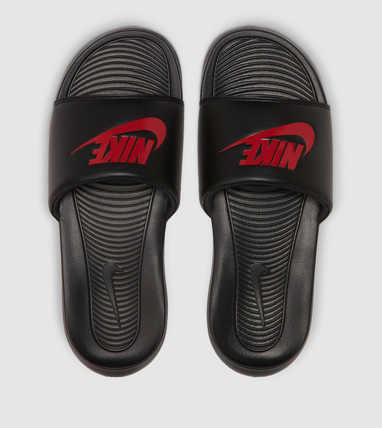 nike open toe slippers
