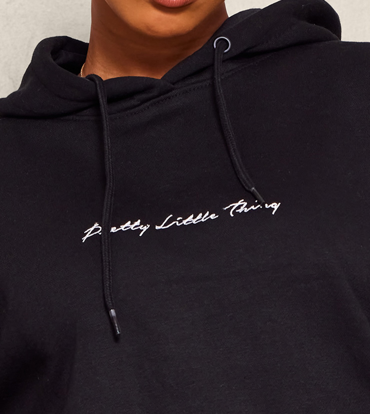 Embroidered Oversized Hoodie