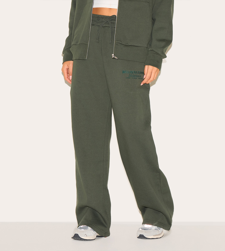 Premium Embroidered Oversized Sweatpants