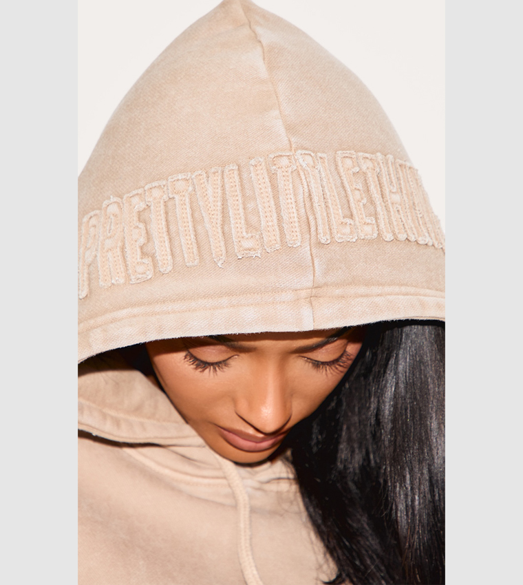 Shape Solid Long Sleeves Hoodie