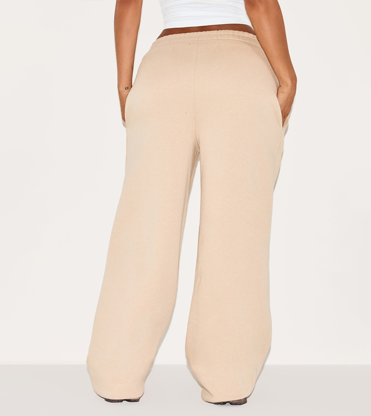 Shape V-Waist Pin Tuck Wide Leg Pants