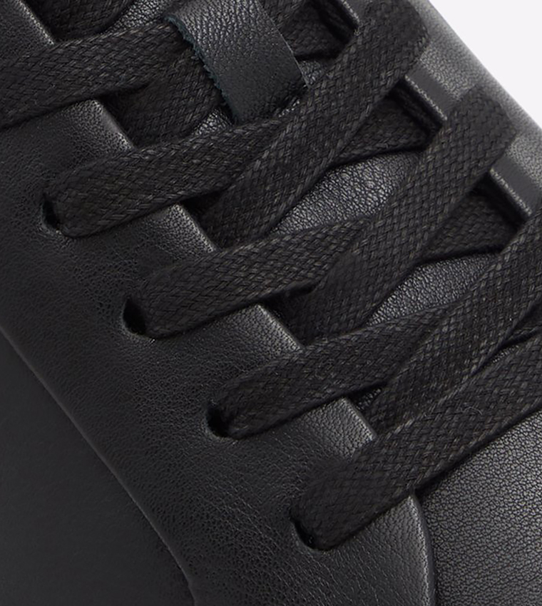 COBI Round Toe Lace-Up Sneakers