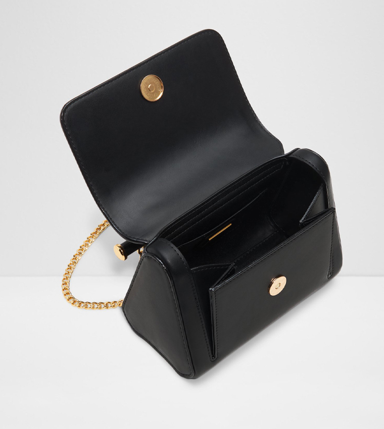 COCKTAILCHIC Textured Flap Top-Handle Bag