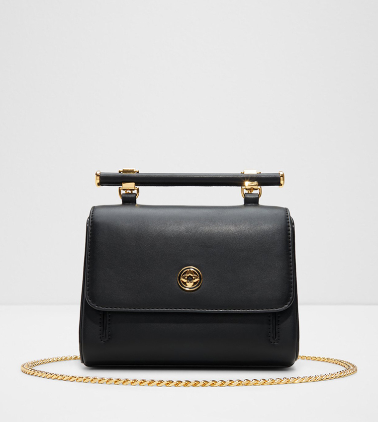 COCKTAILCHIC Textured Flap Top-Handle Bag
