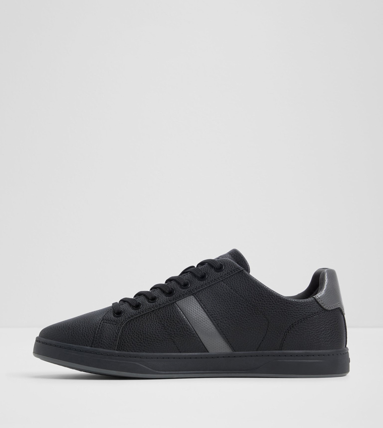 COELIN Contrast Detail Lace-Up Sneakers