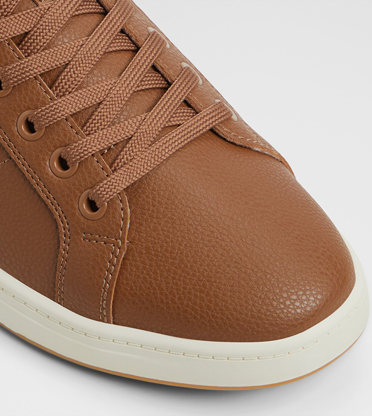 COELIN Contrast Detail Lace-Up Sneakers