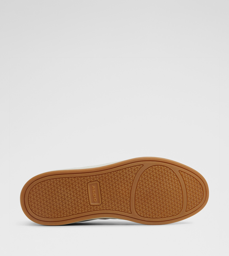 COELIN Contrast Detail Lace-Up Sneakers