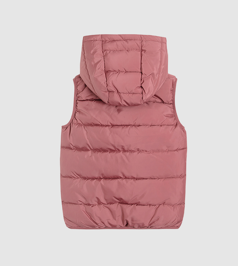 Buy COOL CLUB R B Kids Kids Quilted Puffer Vest Jacket In Pink 6thStreet Bahrain