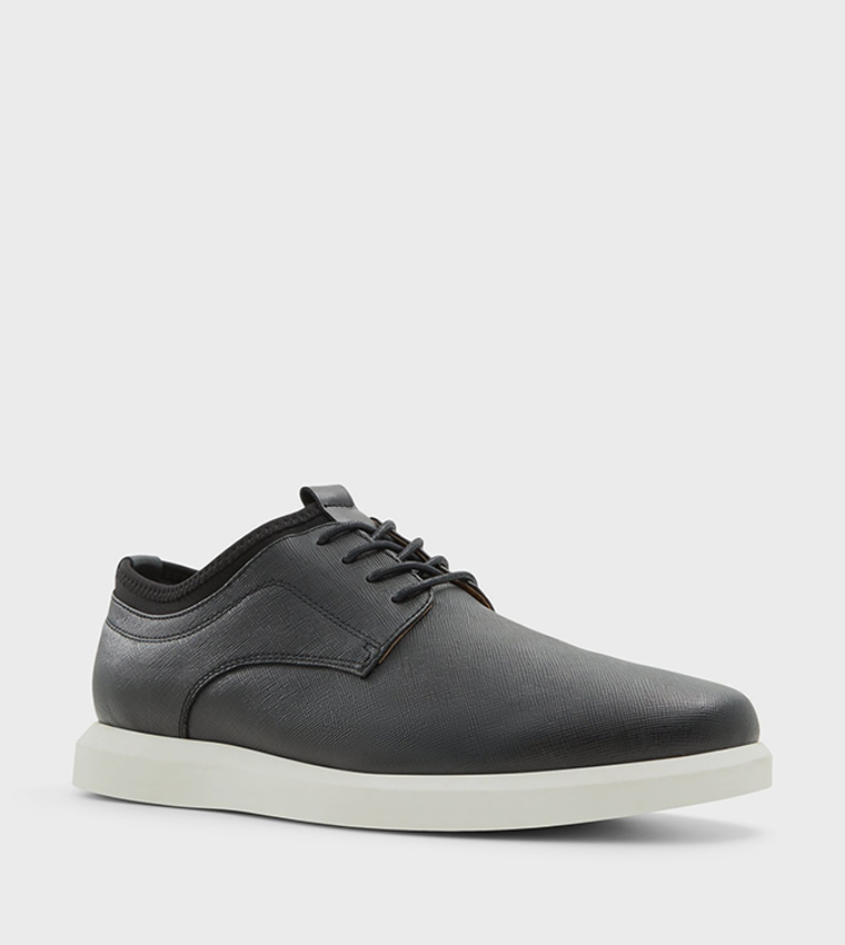 COLBERT Textured Lace-Up Shoes