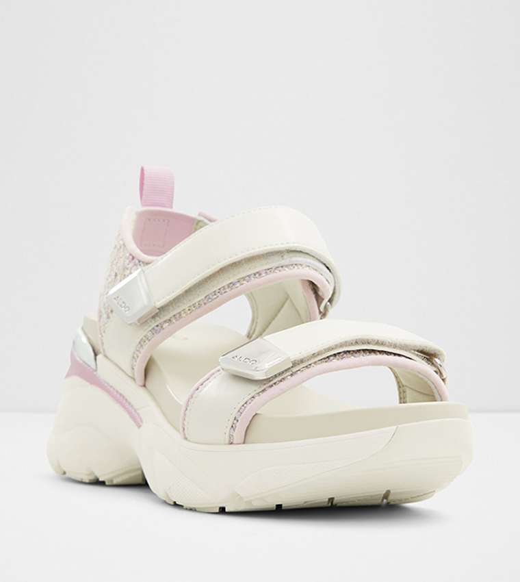 Buy Aldo COLBIE Velcro Closure Comfort Sandals In Purple 6thStreet UAE