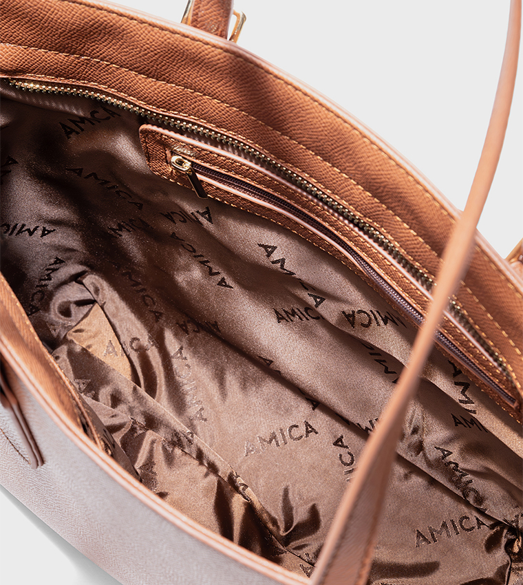 COLETTE Logo Detail Tote Bag