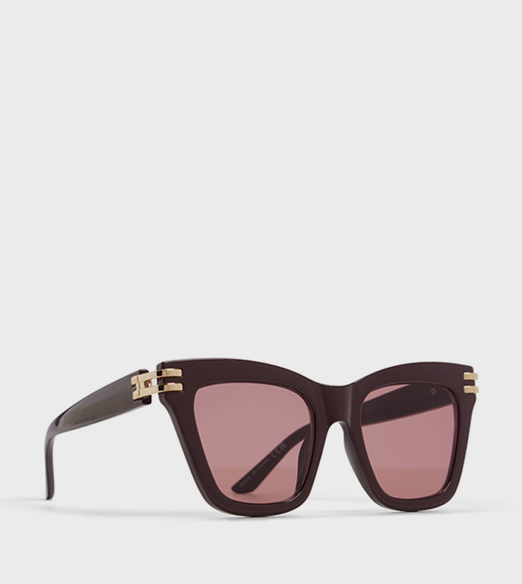 COLLETE Full-Rim Square Sunglasses