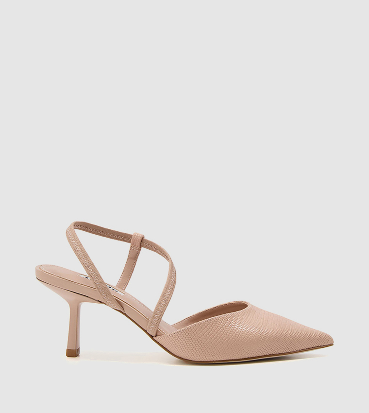 COLOMBIA Textured Slingback Pumps