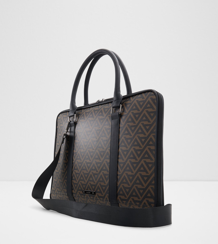COLTER Logo Patterned Laptop Bag