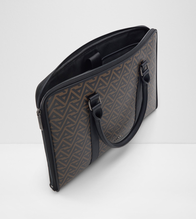 COLTER Logo Patterned Laptop Bag
