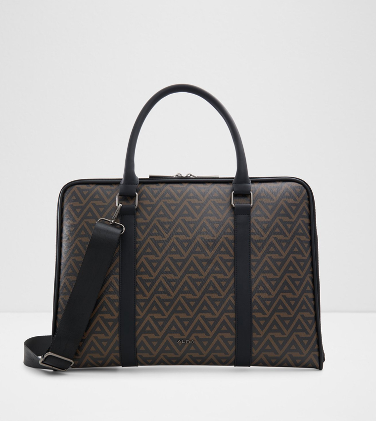 COLTER Logo Patterned Laptop Bag