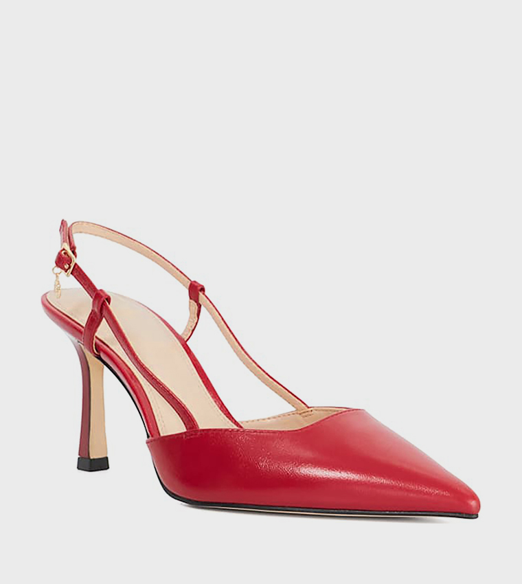 COMPOSURE Solid Slingback Pumps