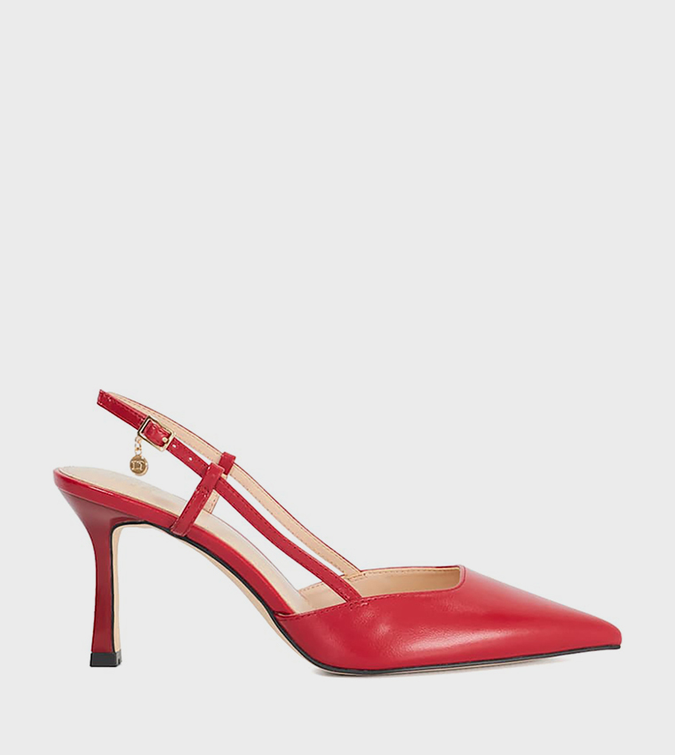COMPOSURE Solid Slingback Pumps