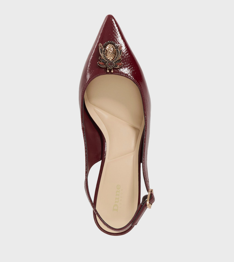 CONTEXT Textured Slingback Pumps