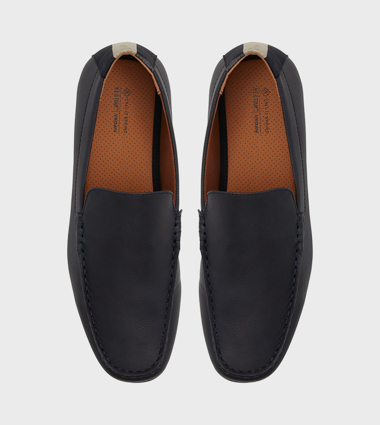CONWAY Textured Moccasins