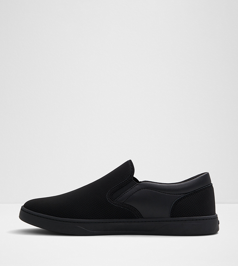 Lacoste black slip ons outlet