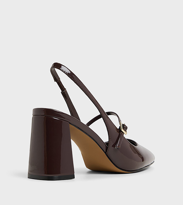 COQUETTTE Buckle Detail Slingback Pumps