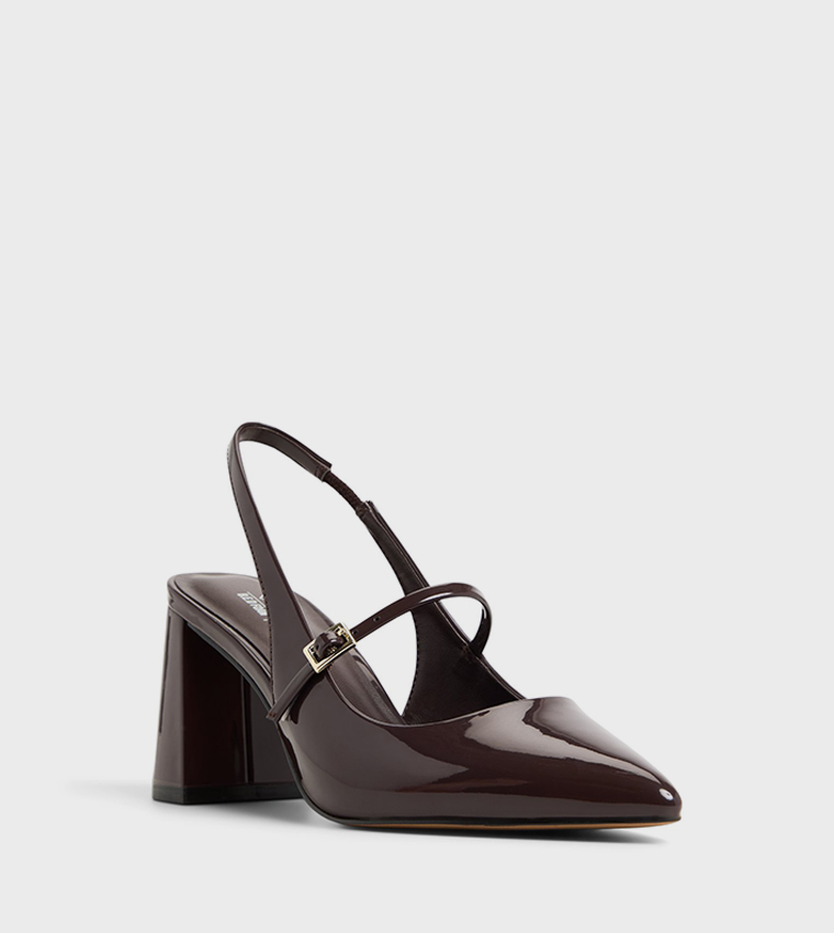 COQUETTTE Buckle Detail Slingback Pumps