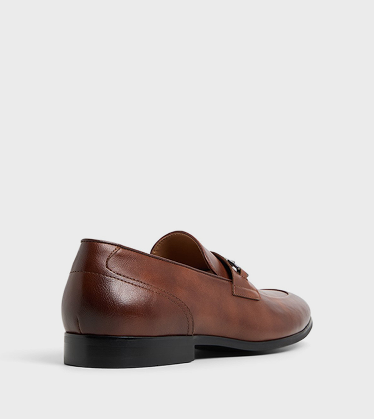 CORBETT Metal Accent Slip-On Formal Shoes