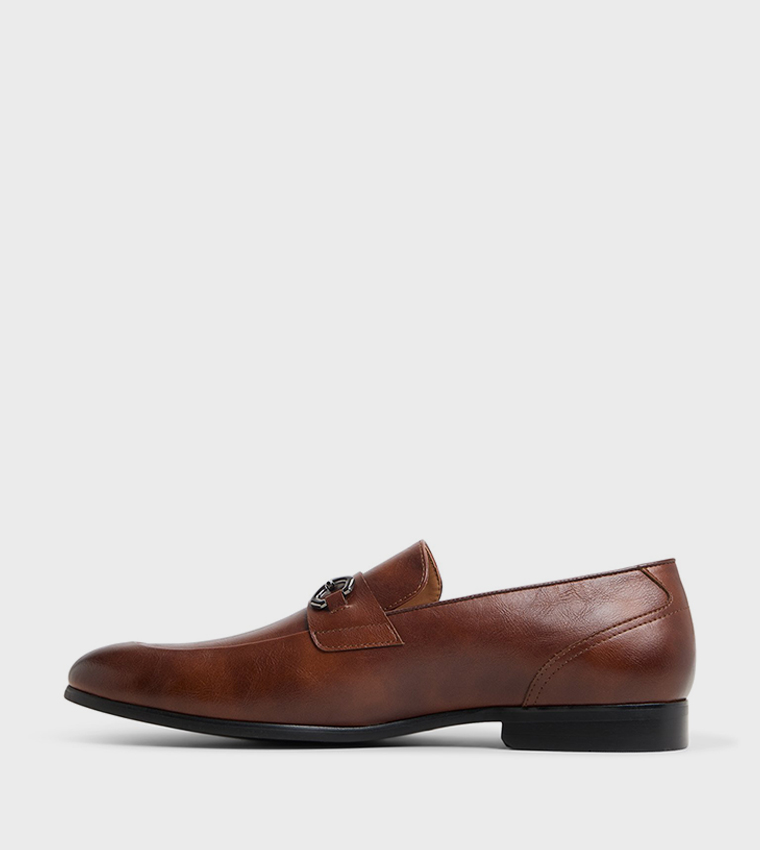 CORBETT Metal Accent Slip-On Formal Shoes