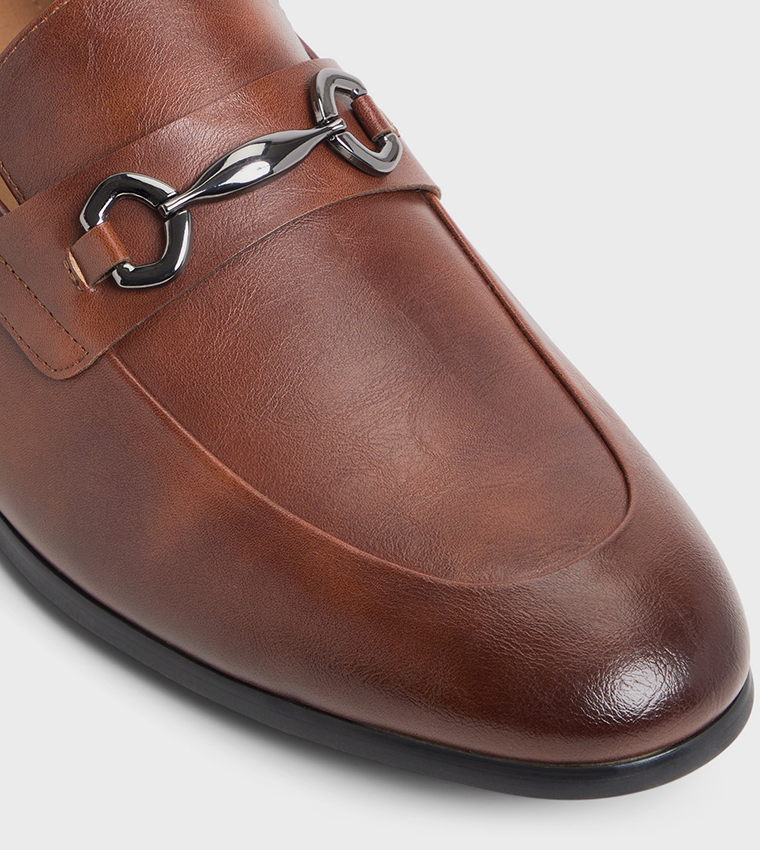CORBETT Metal Accent Slip-On Formal Shoes
