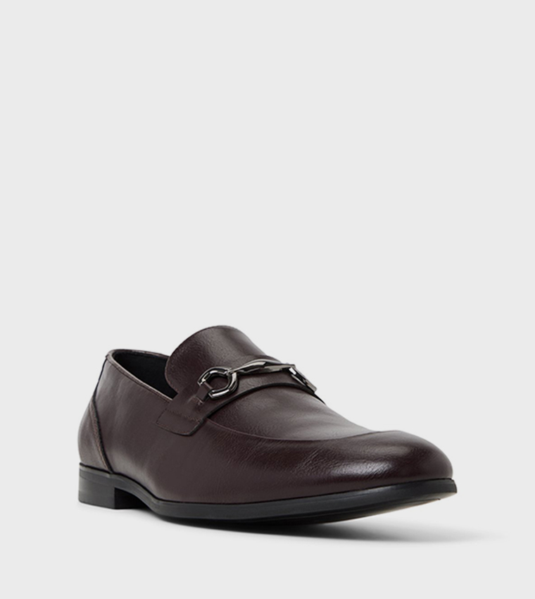 CORBETT Metal Accent Slip-On Formal Shoes