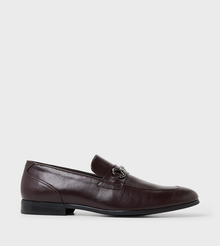 CORBETT Metal Accent Slip-On Formal Shoes