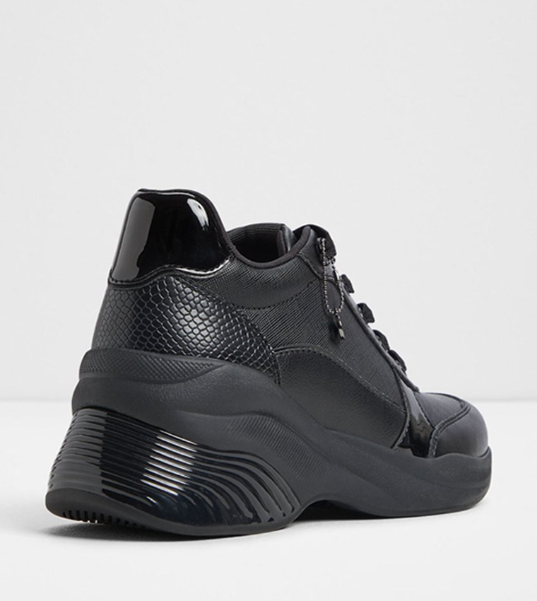 CORE Lace Up Wedge Sneakers