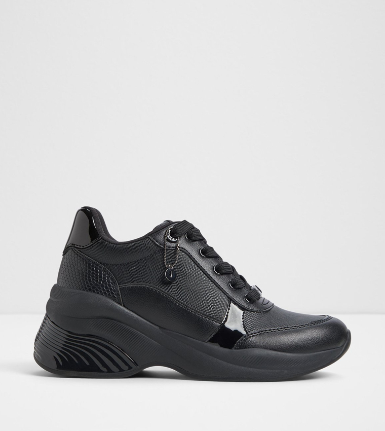 CORE Lace Up Wedge Sneakers