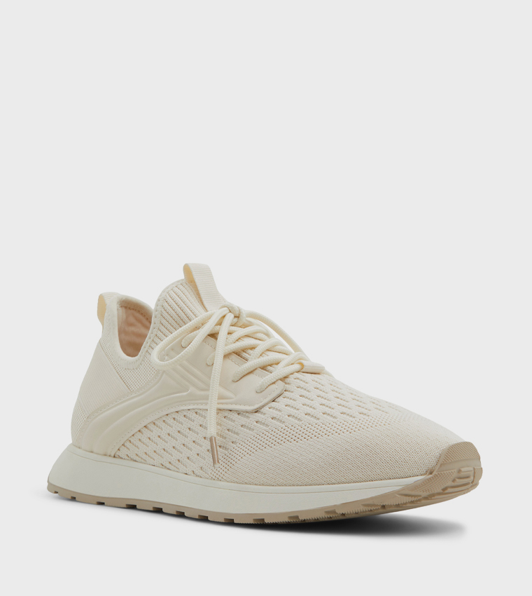 CORTEX Knitted Lace-Up Walking Shoes