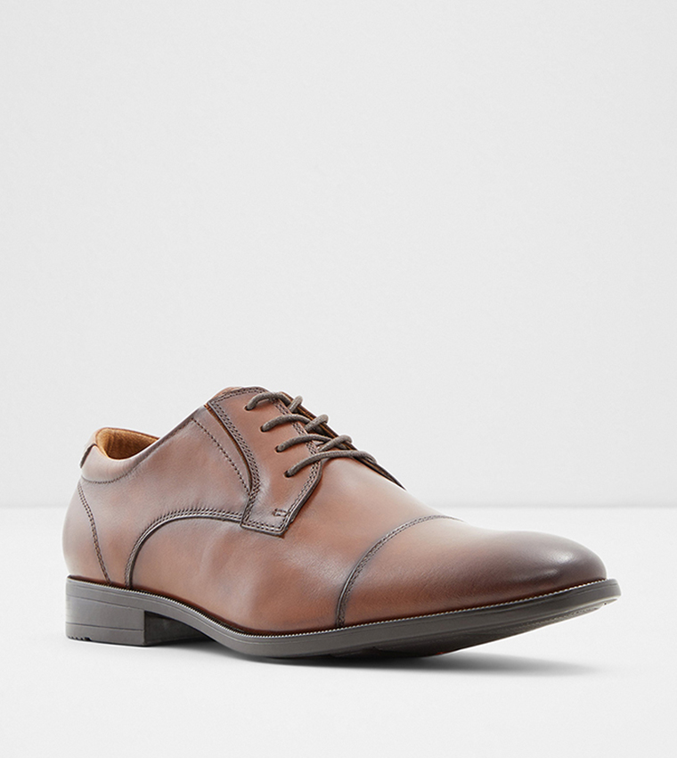 Cortleyflex Derby Formal Shoes-brown-Flex Collections 