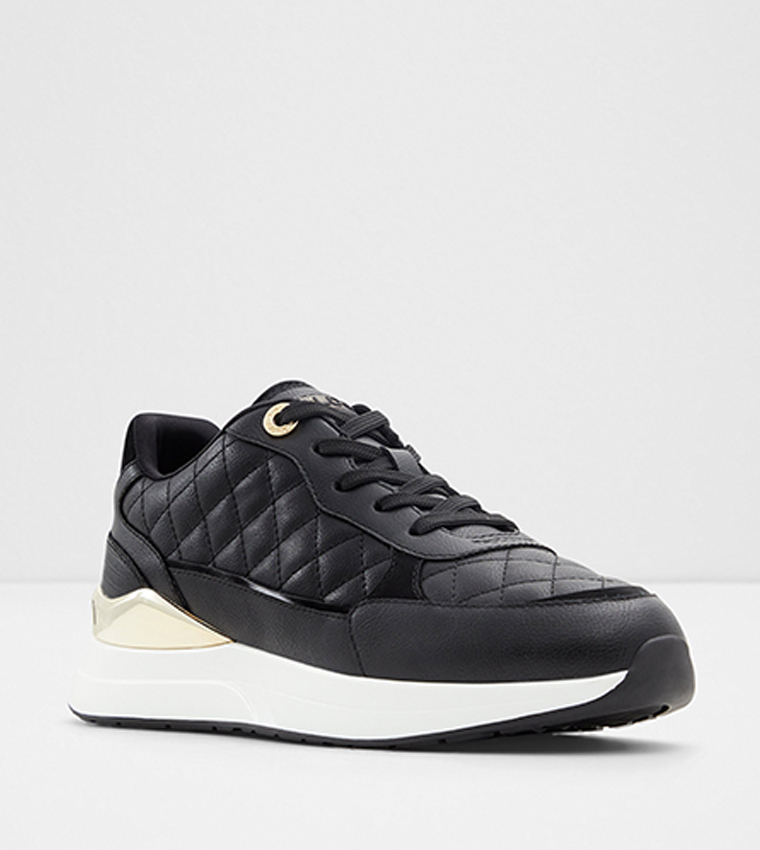 Buy Aldo Cosmicstep Lace Up Quilted Sneakers Pillow Walk