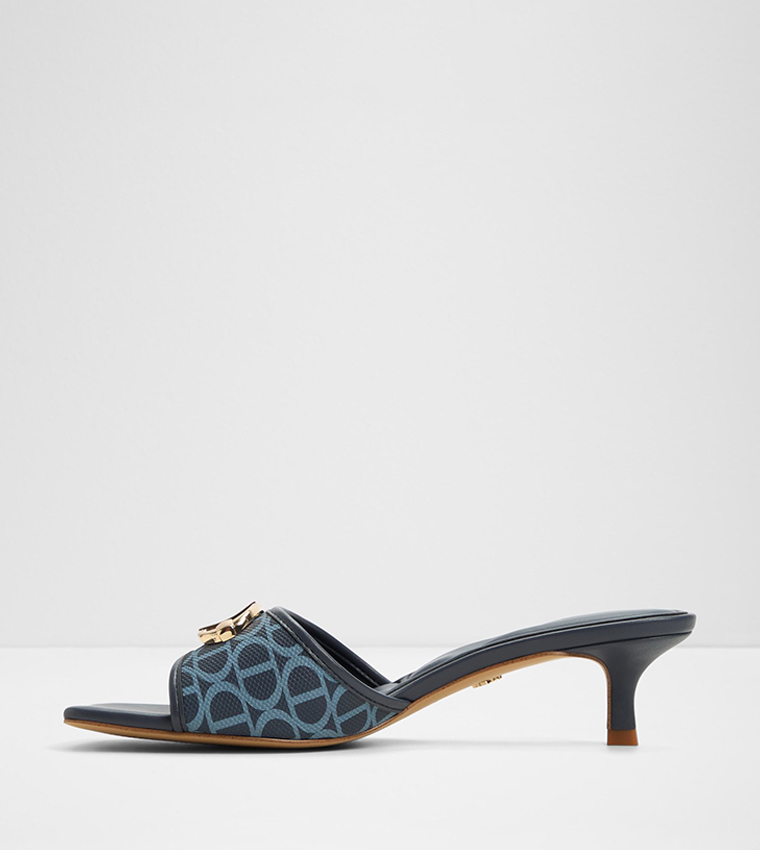 COTEAZUR Monogram Heeled Sandals