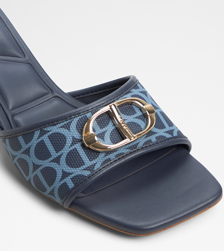 COTEAZUR Monogram Heeled Sandals