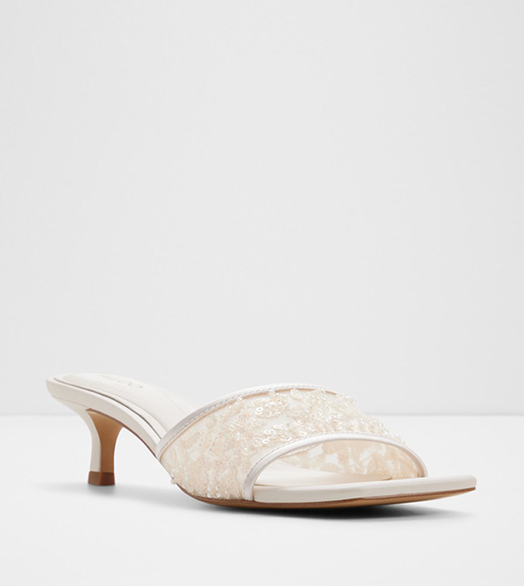 COTERA Open Toe Kitten Heel Sandals