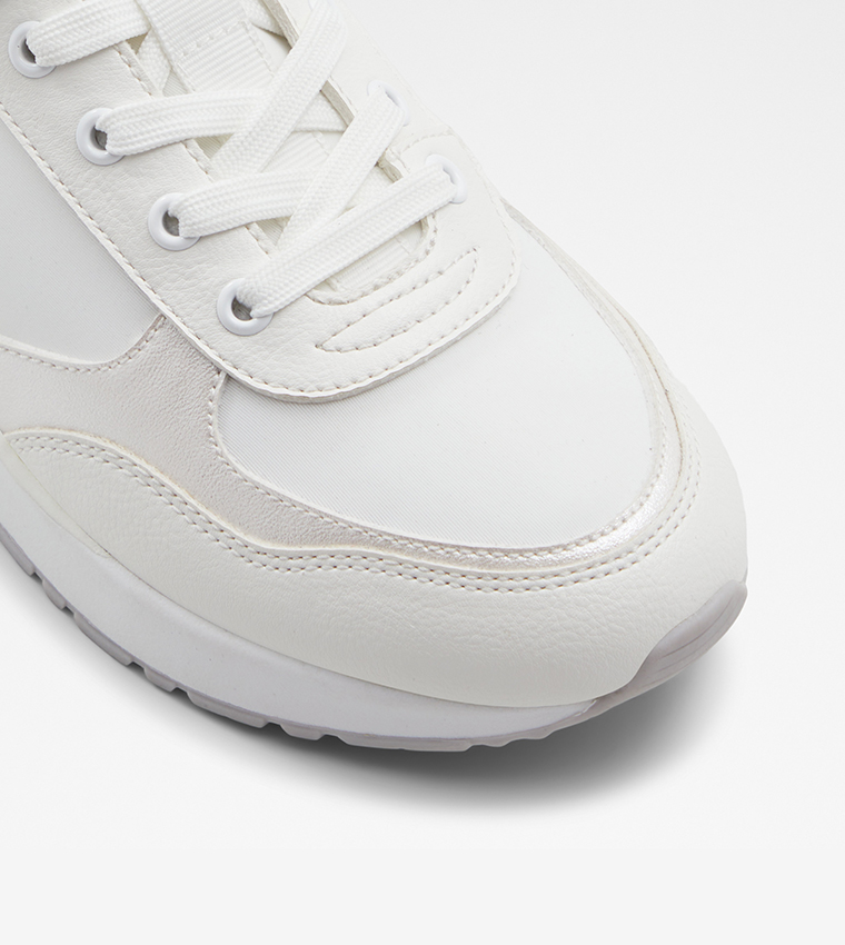 Buy Aldo COURTANA Lace Up Sneakers In White 6thStreet Saudi Arabia