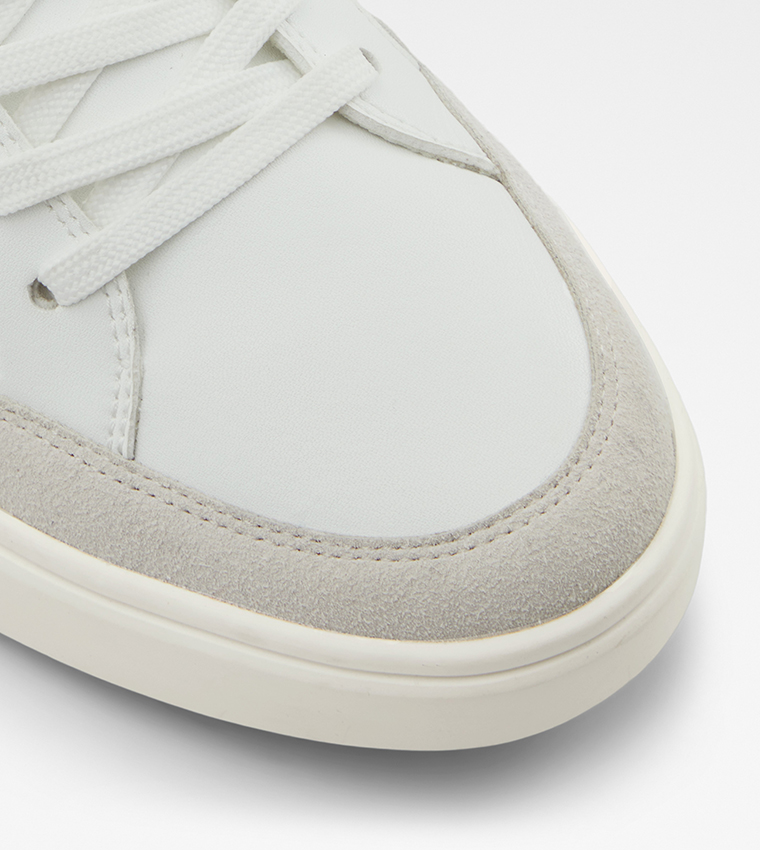 Buy Aldo Courtspec Casual Lace Up Shoes Pillow Walk Collections In White 6thStreet Kuwait