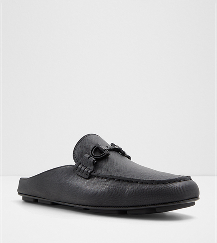 Buy Aldo COVE Metal Accent Loafer Mule In Black 6thStreet Oman