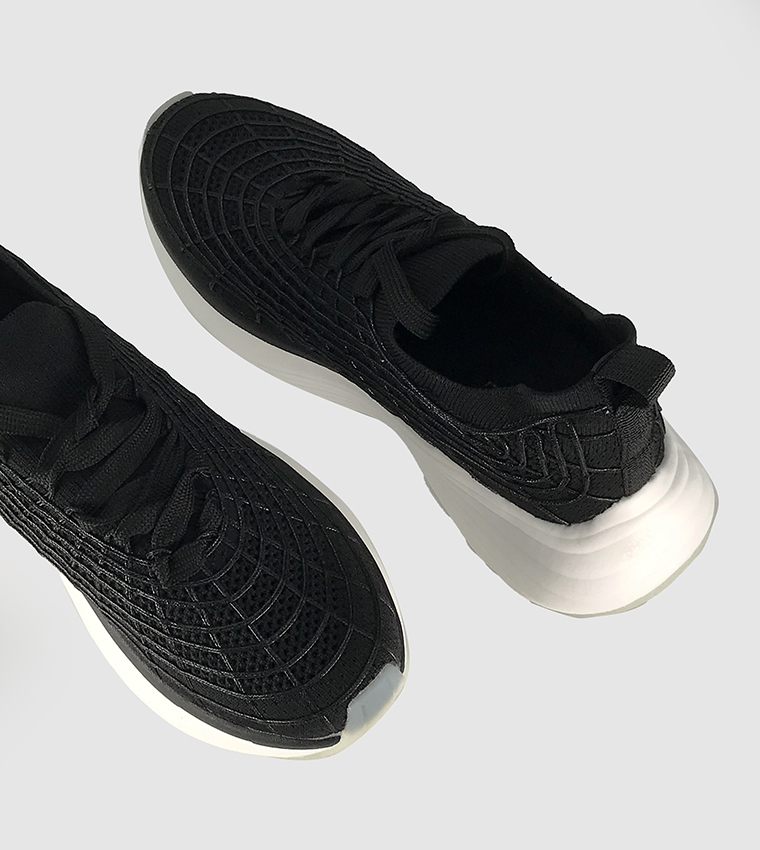 Knitted Athletic Techloom Running Shoes