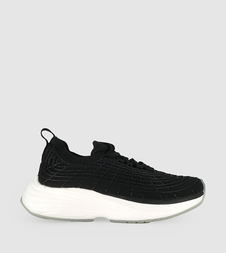 Knitted Athletic Techloom Running Shoes