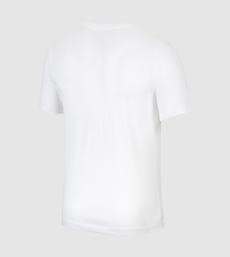 M Nkct Tee Dfct Racquet Gfx-White