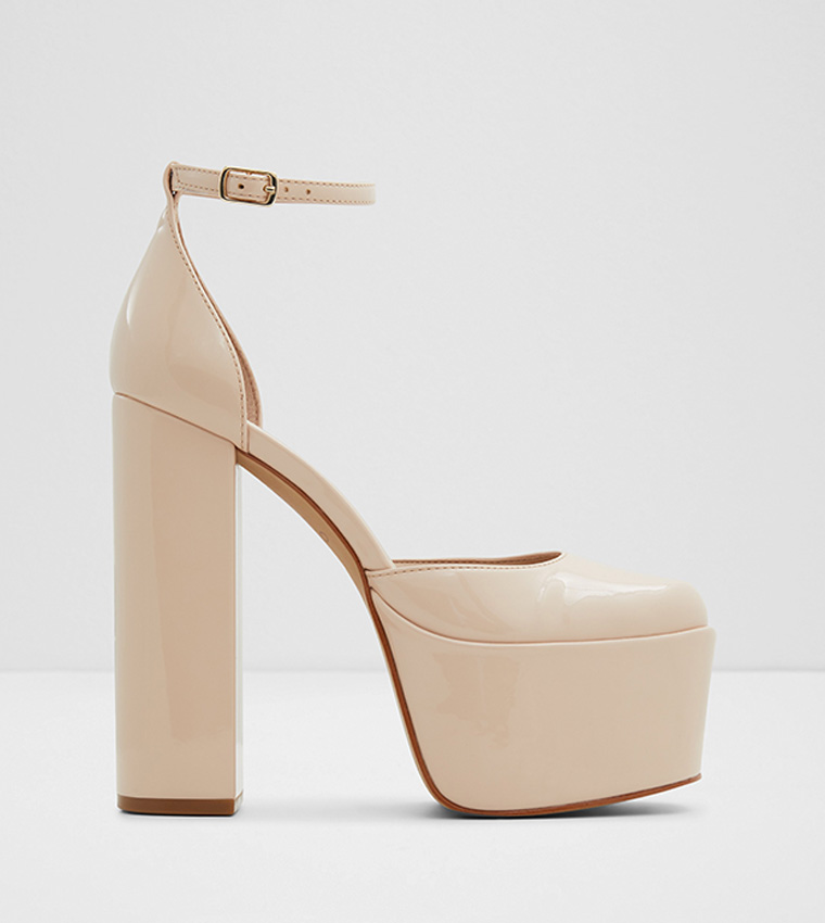Aldo cream heels on sale